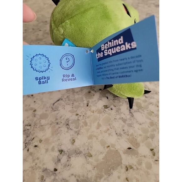 Bark Box Consuela The Cactus Soft Furry Plush Squeak Dog Toy M/L NWT - Picture 3 of 6